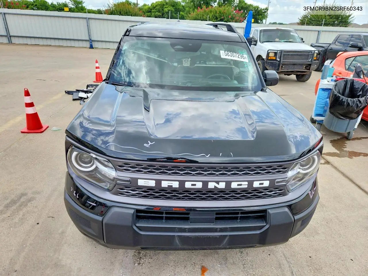 2025 Ford Bronco Sport Big Bend VIN: 3FMCR9BN2SRF60343 Lot: 58307296