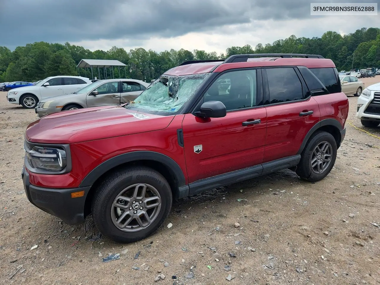 2025 Ford Bronco Sport Big Bend VIN: 3FMCR9BN3SRE62888 Lot: 58404716