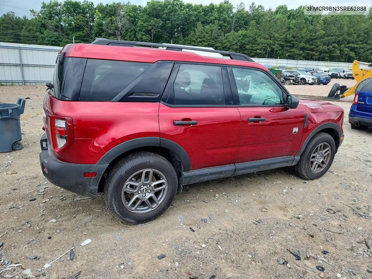 2025 Ford Bronco Sport Big Bend VIN: 3FMCR9BN3SRE62888 Lot: 58404716