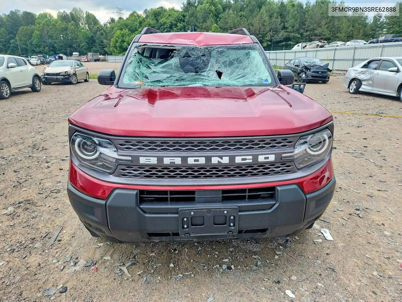 2025 Ford Bronco Sport Big Bend VIN: 3FMCR9BN3SRE62888 Lot: 58404716