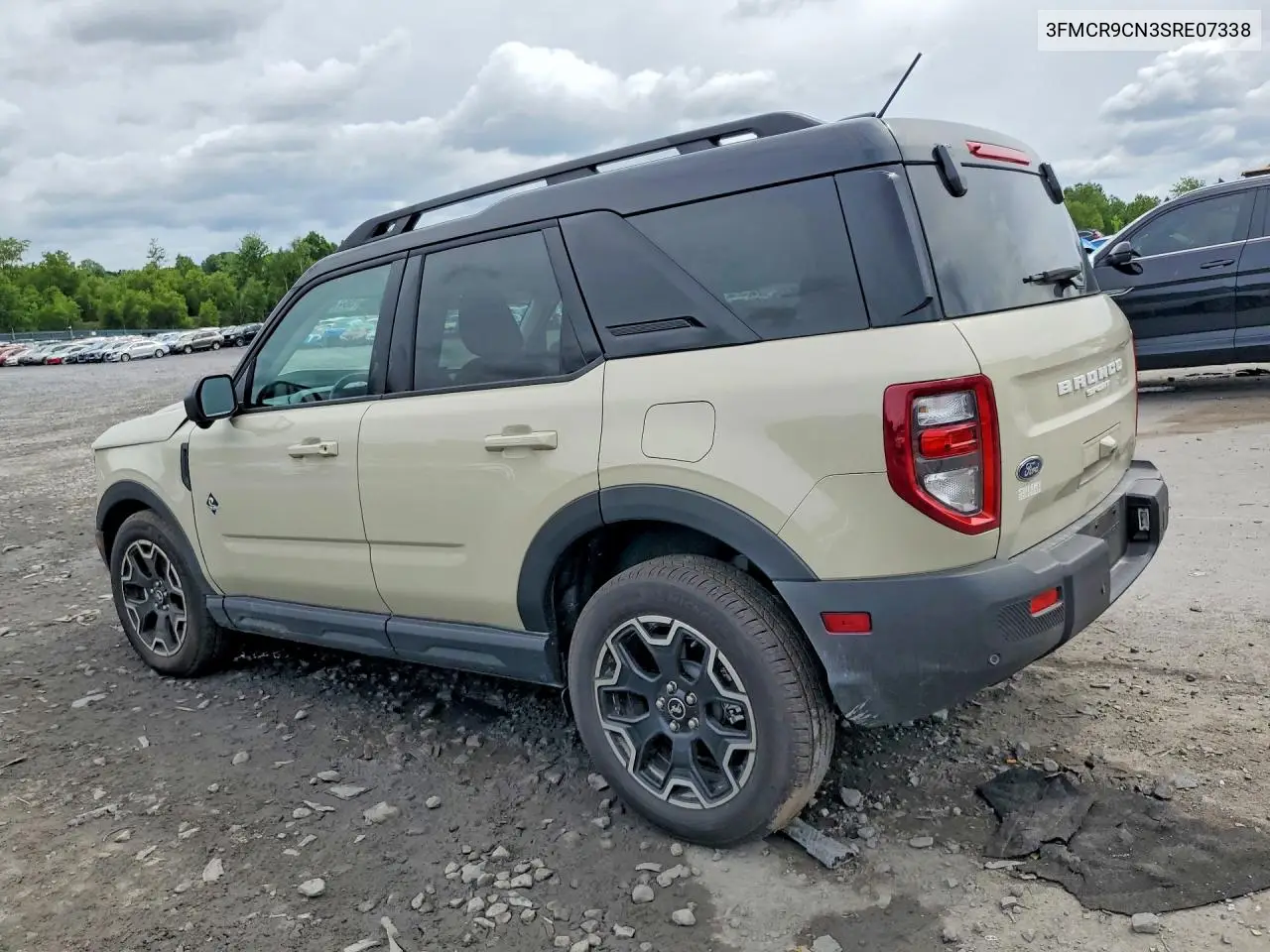 2025 Ford Bronco Sport Outer Banks VIN: 3FMCR9CN3SRE07338 Lot: 58479496