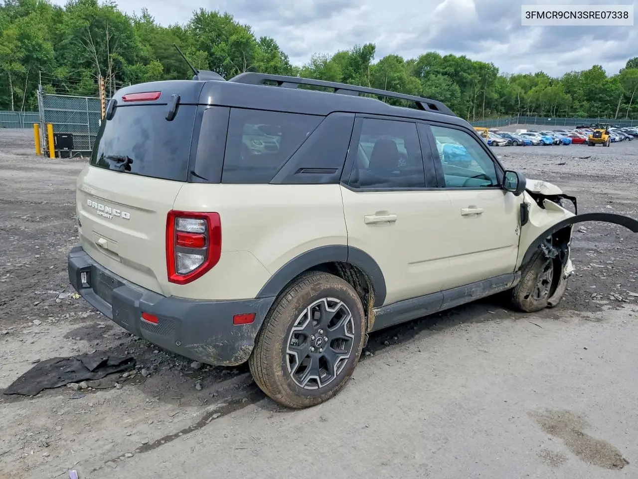 2025 Ford Bronco Sport Outer Banks VIN: 3FMCR9CN3SRE07338 Lot: 58479496