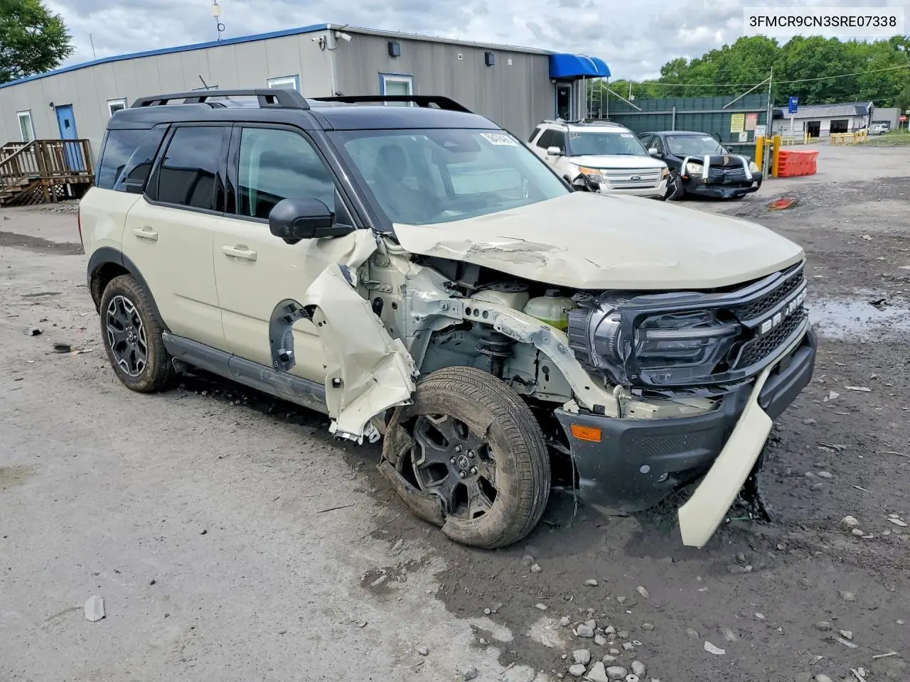 2025 Ford Bronco Sport Outer Banks VIN: 3FMCR9CN3SRE07338 Lot: 58479496