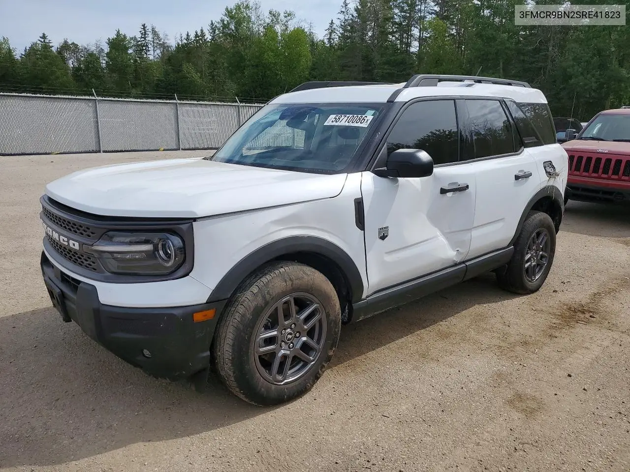 2025 Ford Bronco VIN: 3FMCR9BN2SRE41823 Lot: 58710086