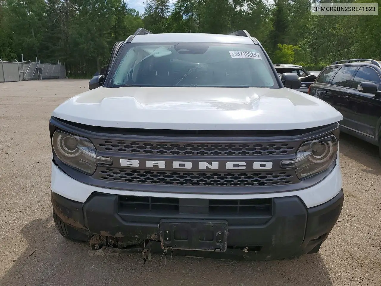 2025 Ford Bronco VIN: 3FMCR9BN2SRE41823 Lot: 58710086