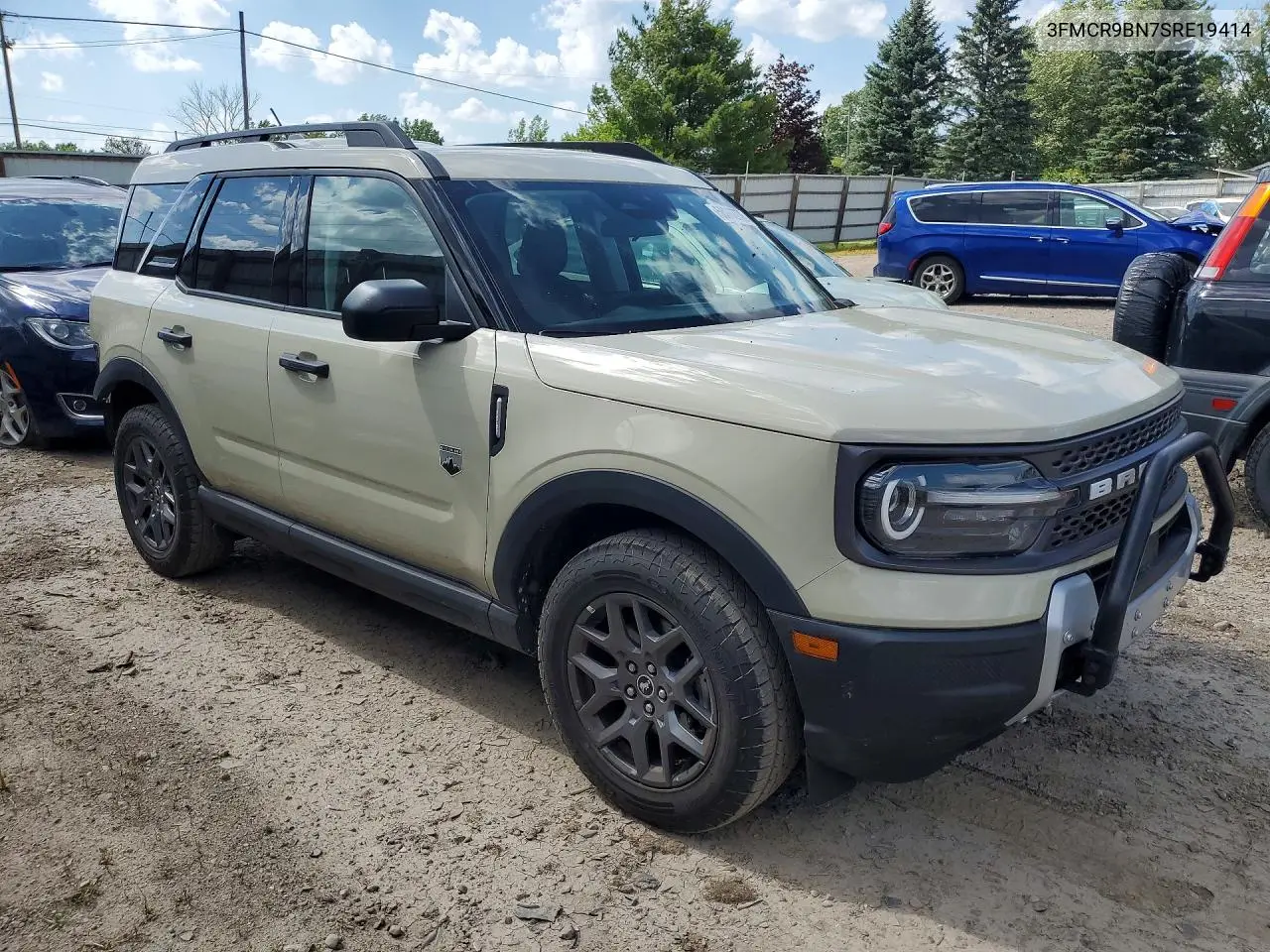 2025 Ford Bronco Sport Big Bend VIN: 3FMCR9BN7SRE19414 Lot: 58862776