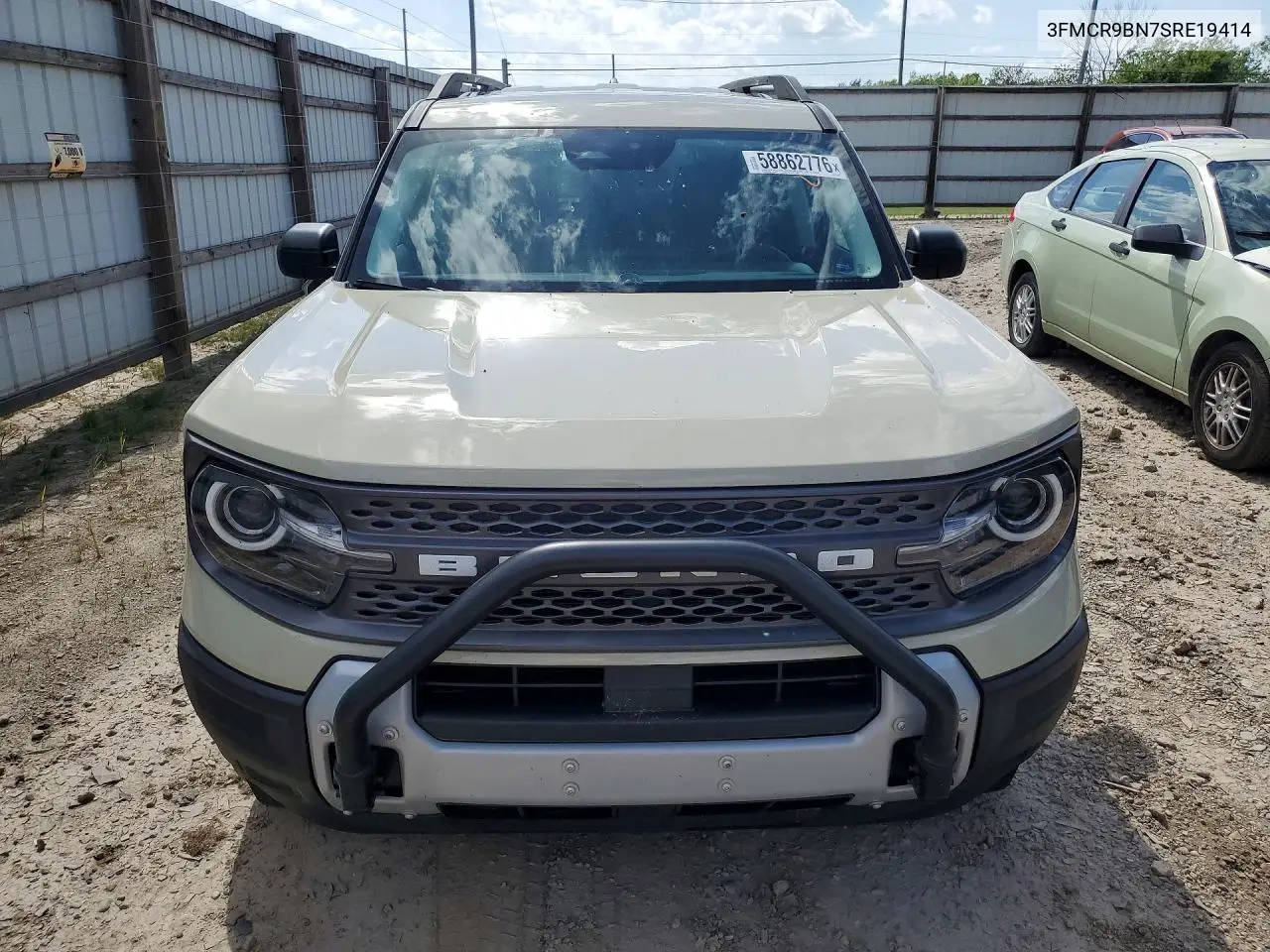 2025 Ford Bronco Sport Big Bend VIN: 3FMCR9BN7SRE19414 Lot: 58862776