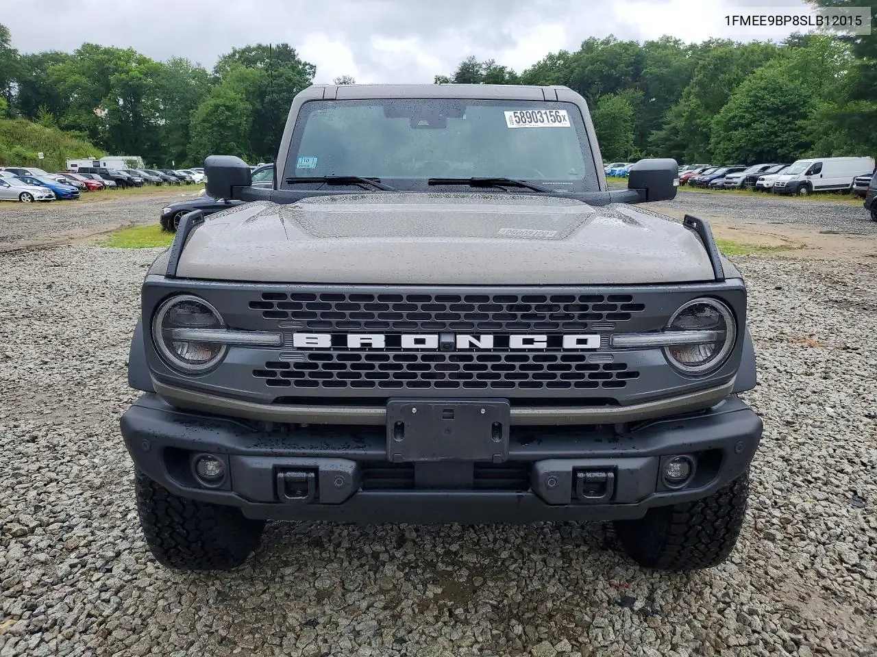 2025 Ford Bronco Badlands VIN: 1FMEE9BP8SLB12015 Lot: 58903156