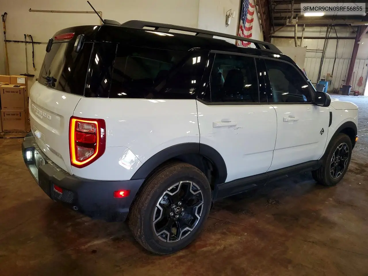 2025 Ford Bronco Sport Outer Banks VIN: 3FMCR9CN0SRF56855 Lot: 58980036