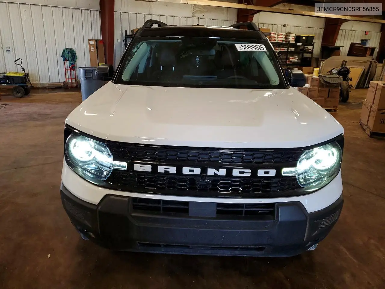 2025 Ford Bronco Sport Outer Banks VIN: 3FMCR9CN0SRF56855 Lot: 58980036
