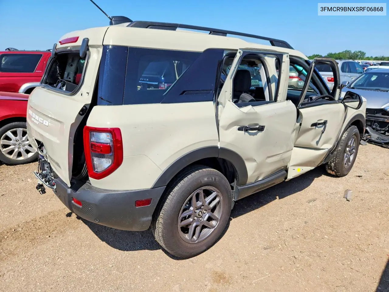 2025 Ford Bronco Sport Big Bend VIN: 3FMCR9BNXSRF06868 Lot: 59176546