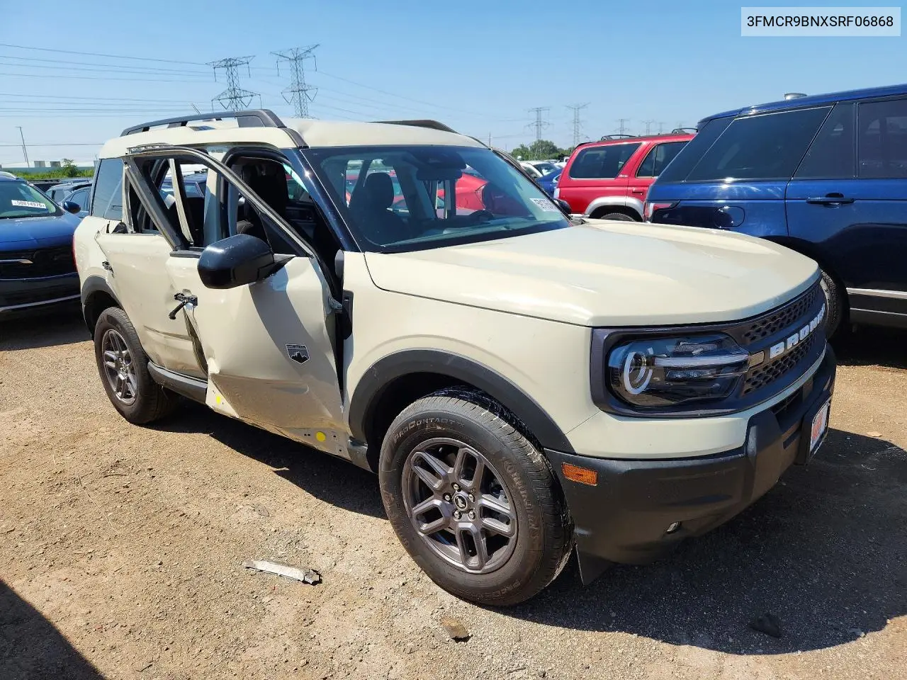 2025 Ford Bronco Sport Big Bend VIN: 3FMCR9BNXSRF06868 Lot: 59176546
