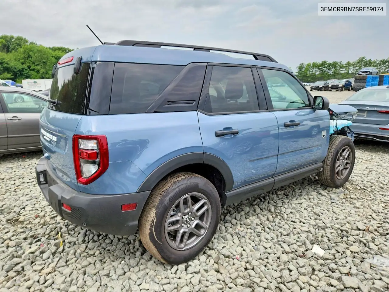 2025 Ford Bronco Sport Big Bend VIN: 3FMCR9BN7SRF59074 Lot: 59629756