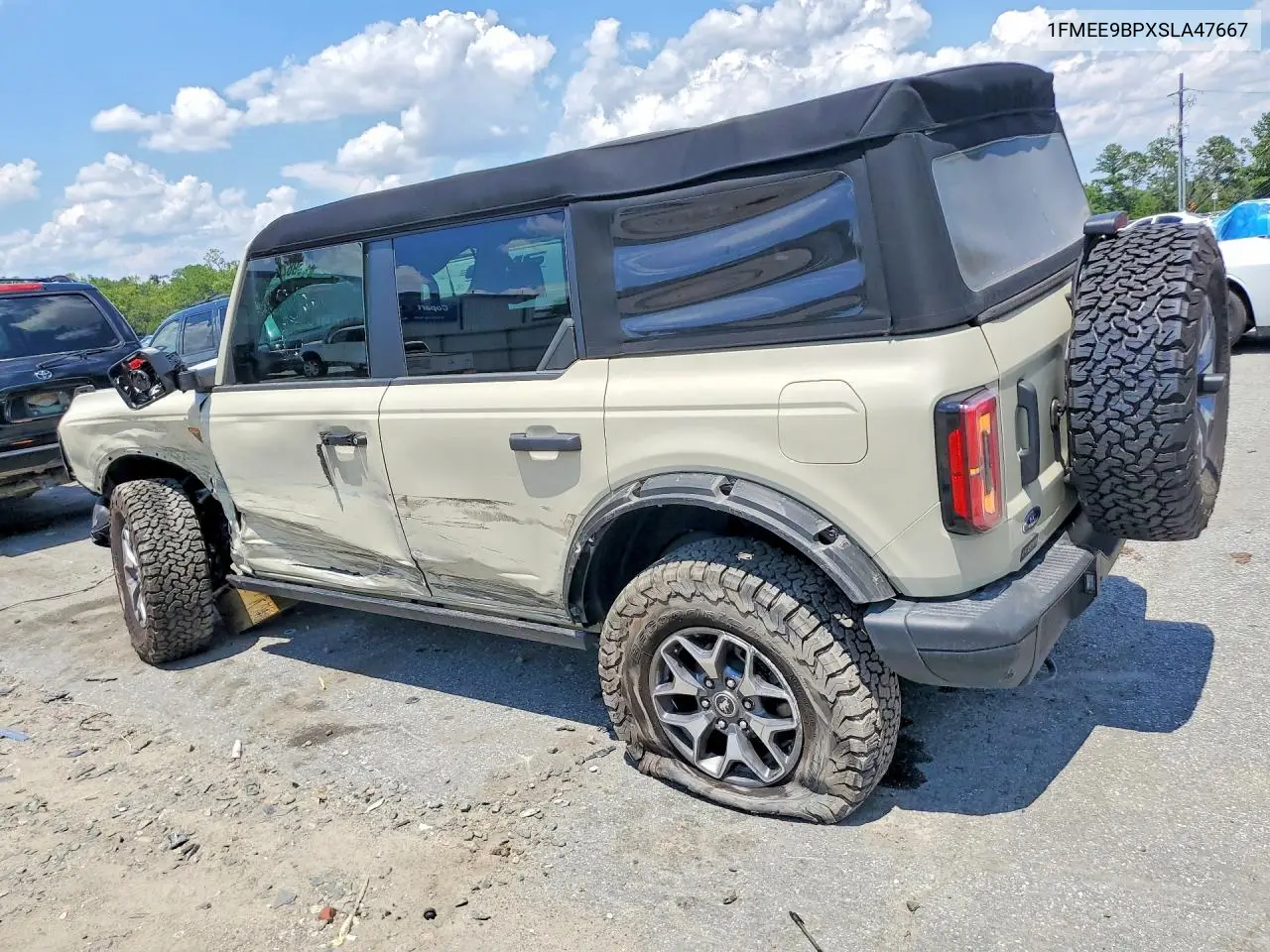 2025 Ford Bronco Badlands VIN: 1FMEE9BPXSLA47667 Lot: 59826806