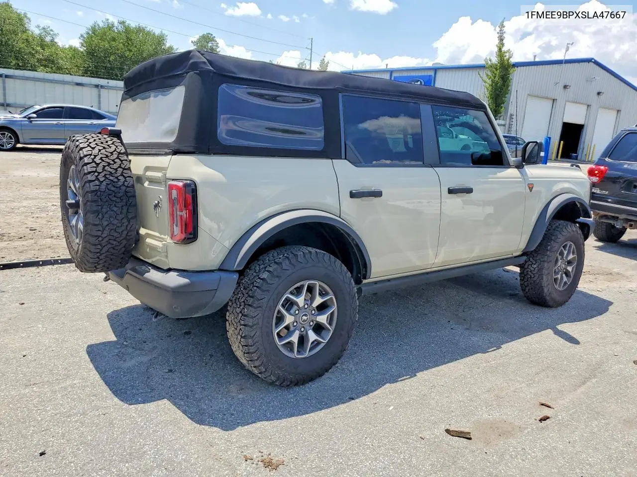 2025 Ford Bronco Badlands VIN: 1FMEE9BPXSLA47667 Lot: 59826806