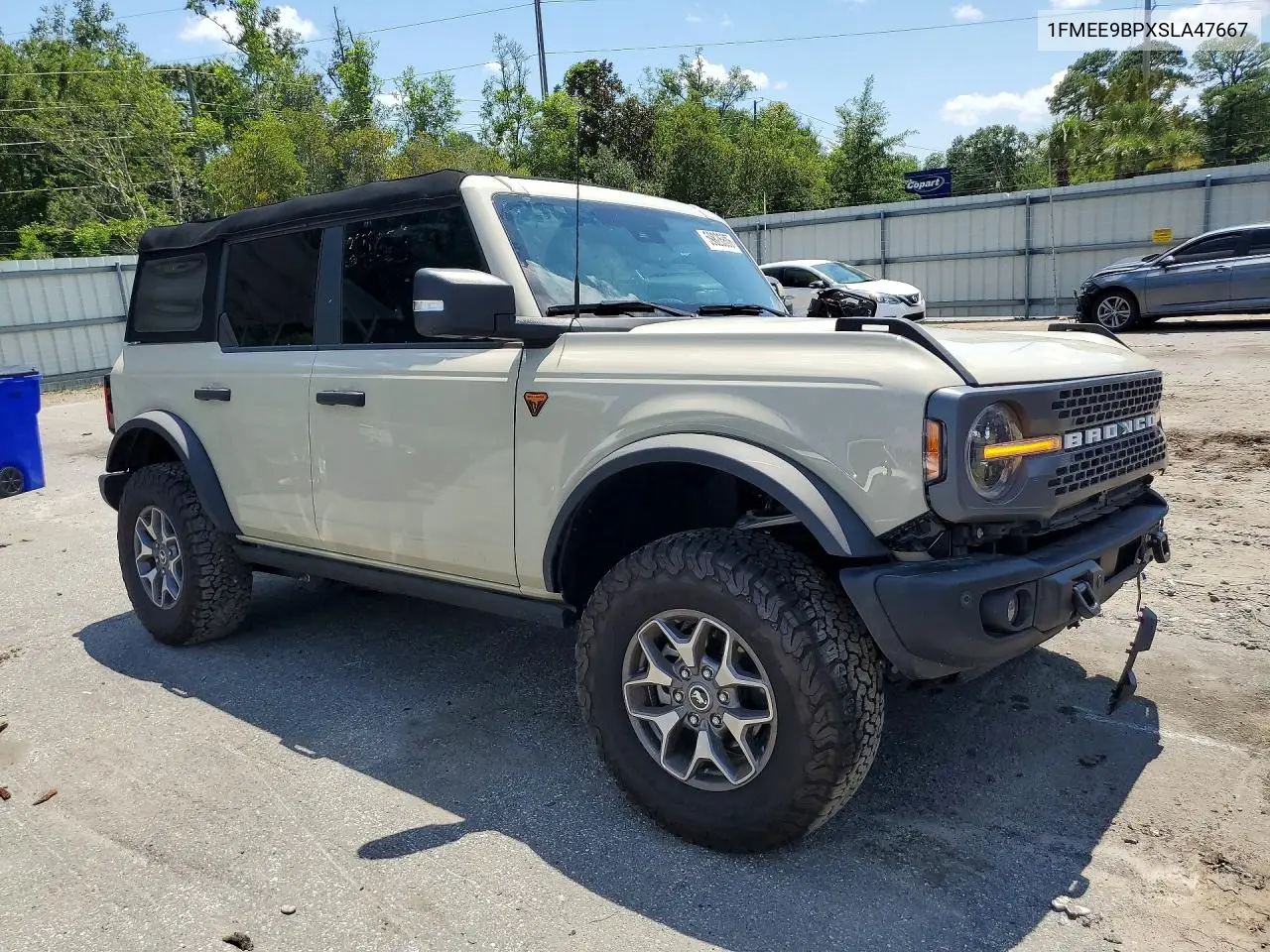 2025 Ford Bronco Badlands VIN: 1FMEE9BPXSLA47667 Lot: 59826806