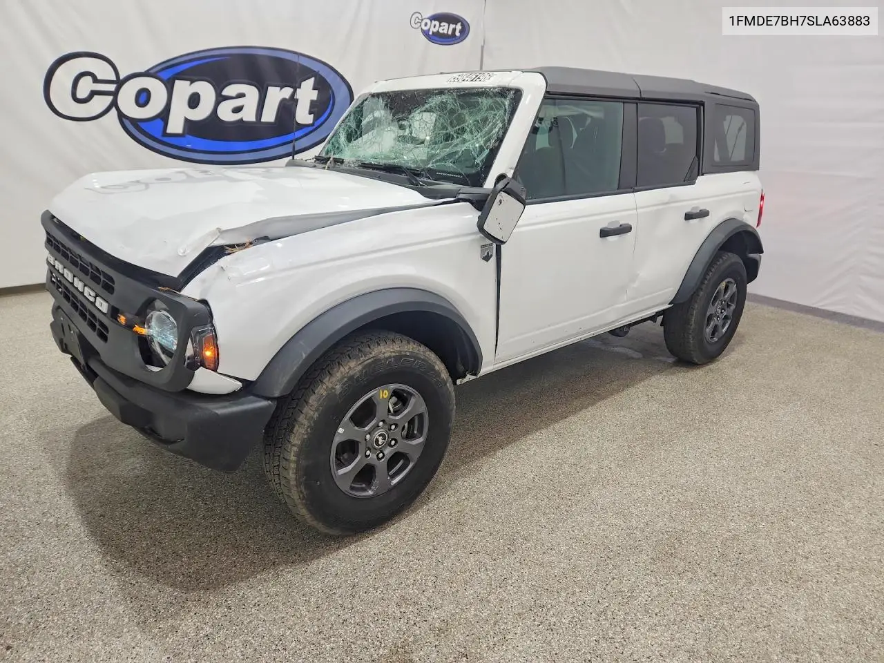 2025 Ford Bronco Big Bend VIN: 1FMDE7BH7SLA63883 Lot: 59846196