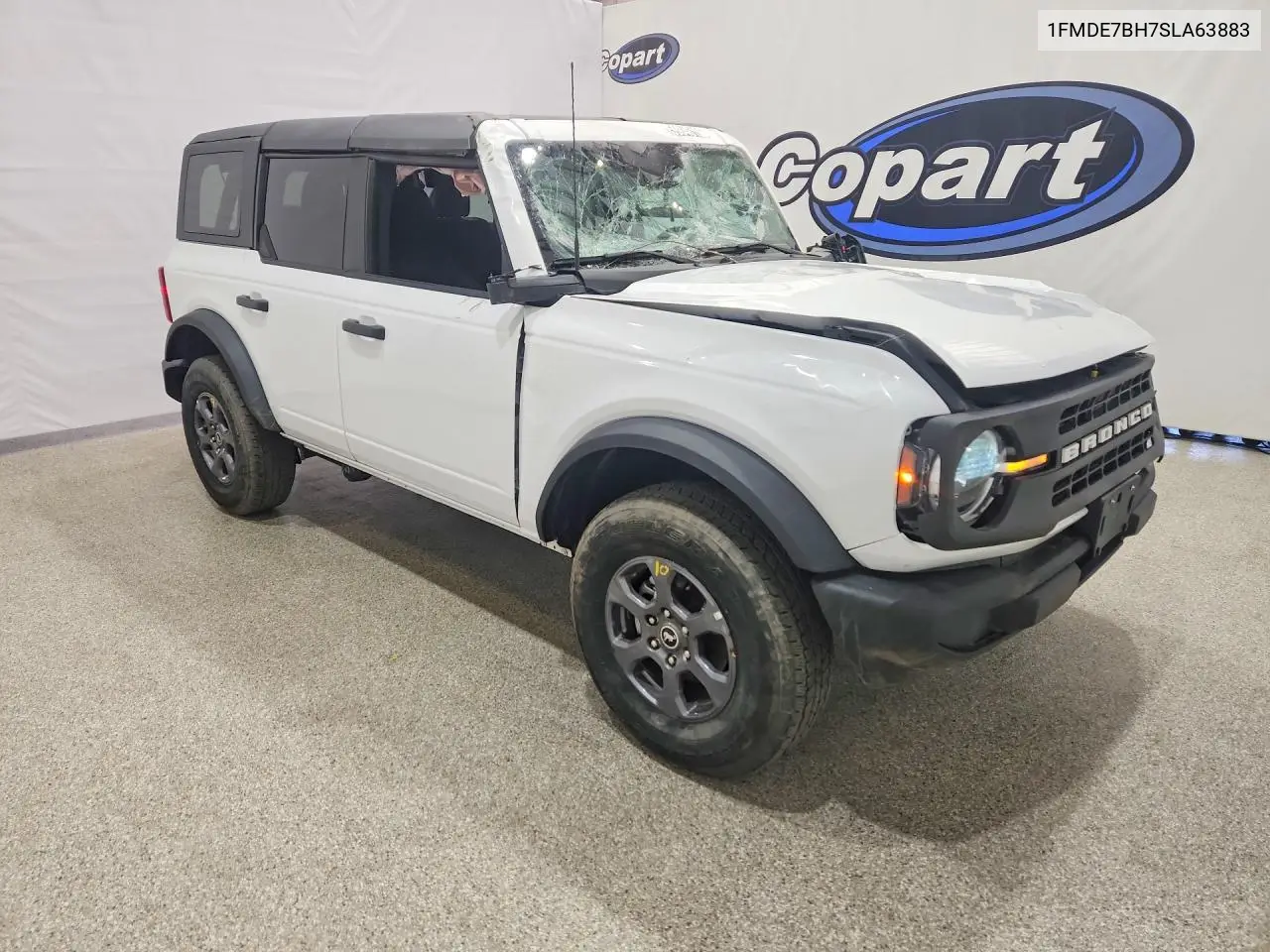 2025 Ford Bronco Big Bend VIN: 1FMDE7BH7SLA63883 Lot: 59846196