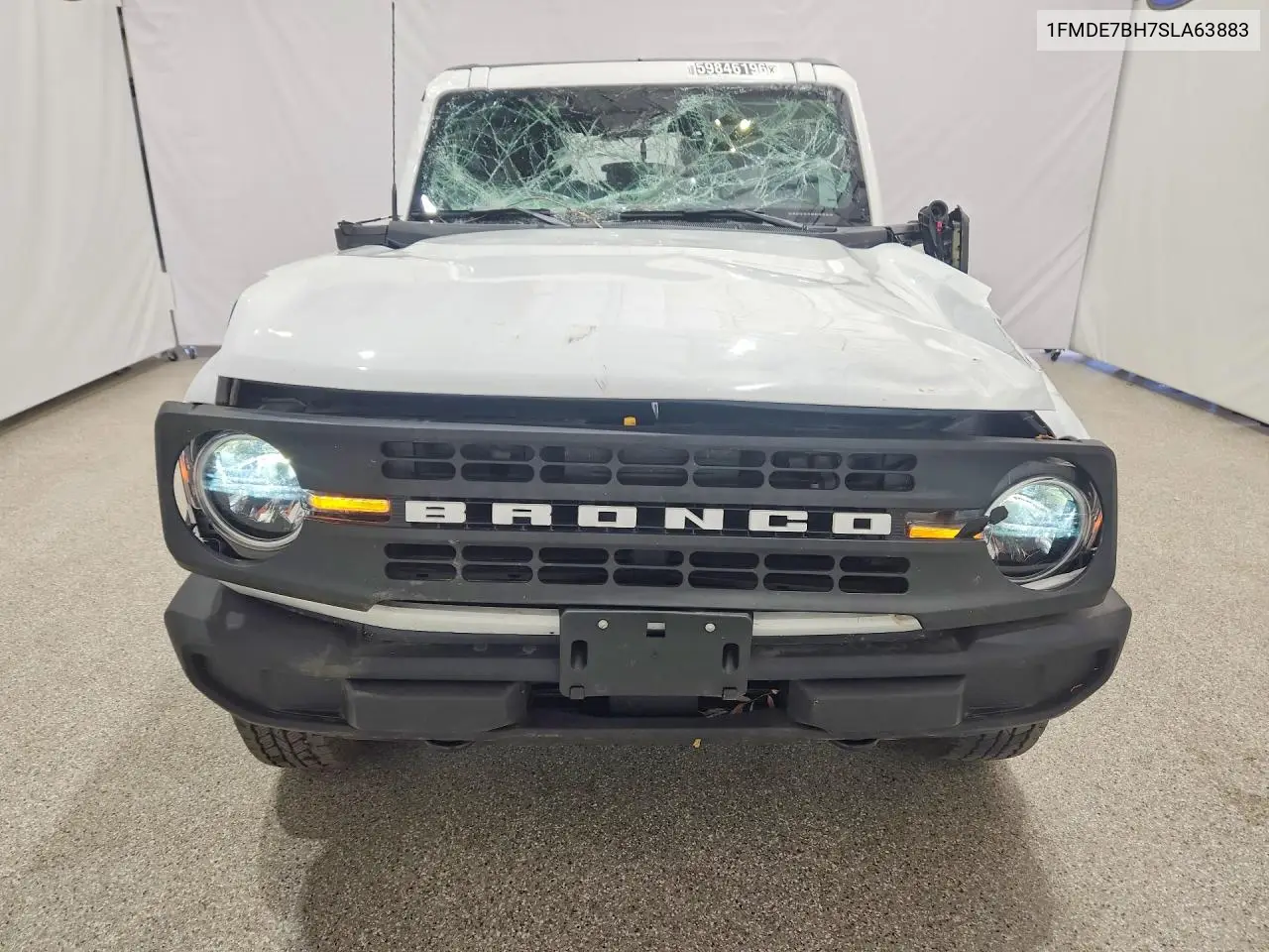 2025 Ford Bronco Big Bend VIN: 1FMDE7BH7SLA63883 Lot: 59846196