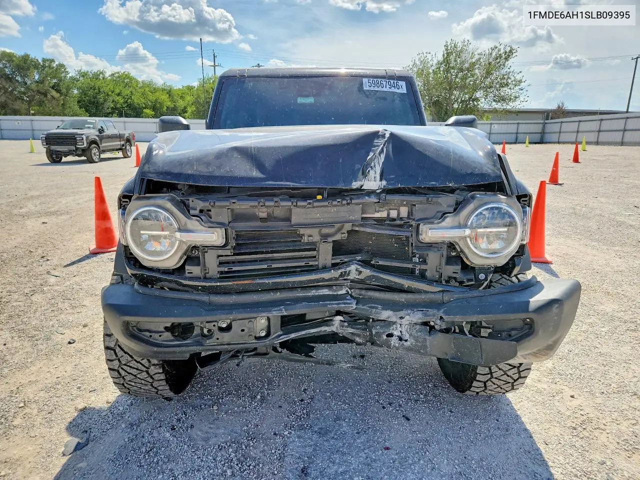 2025 Ford Bronco VIN: 1FMDE6AH1SLB09395 Lot: 59867946