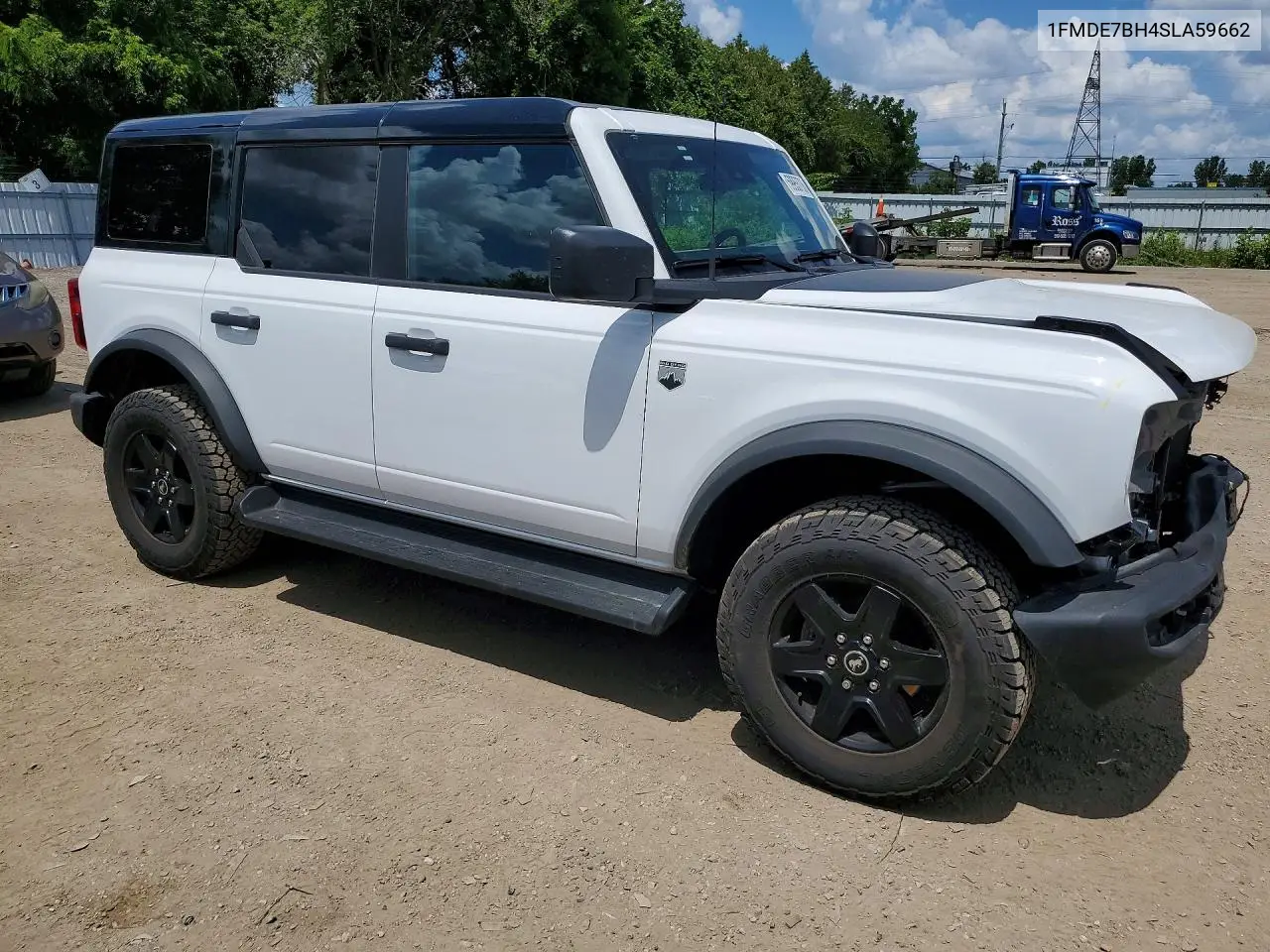 2025 Ford Bronco Big Bend VIN: 1FMDE7BH4SLA59662 Lot: 59953706