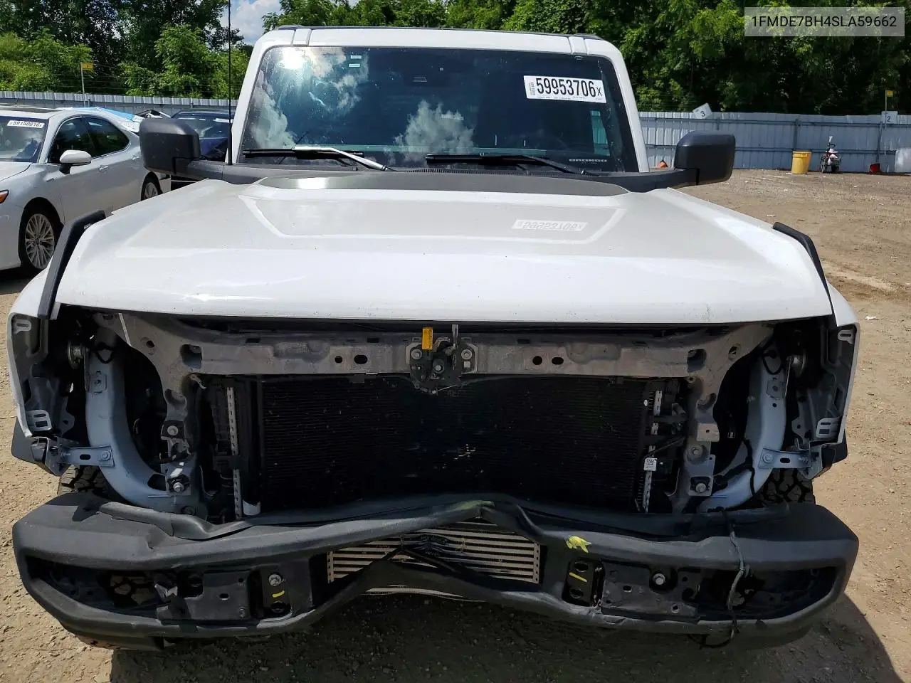 2025 Ford Bronco Big Bend VIN: 1FMDE7BH4SLA59662 Lot: 59953706