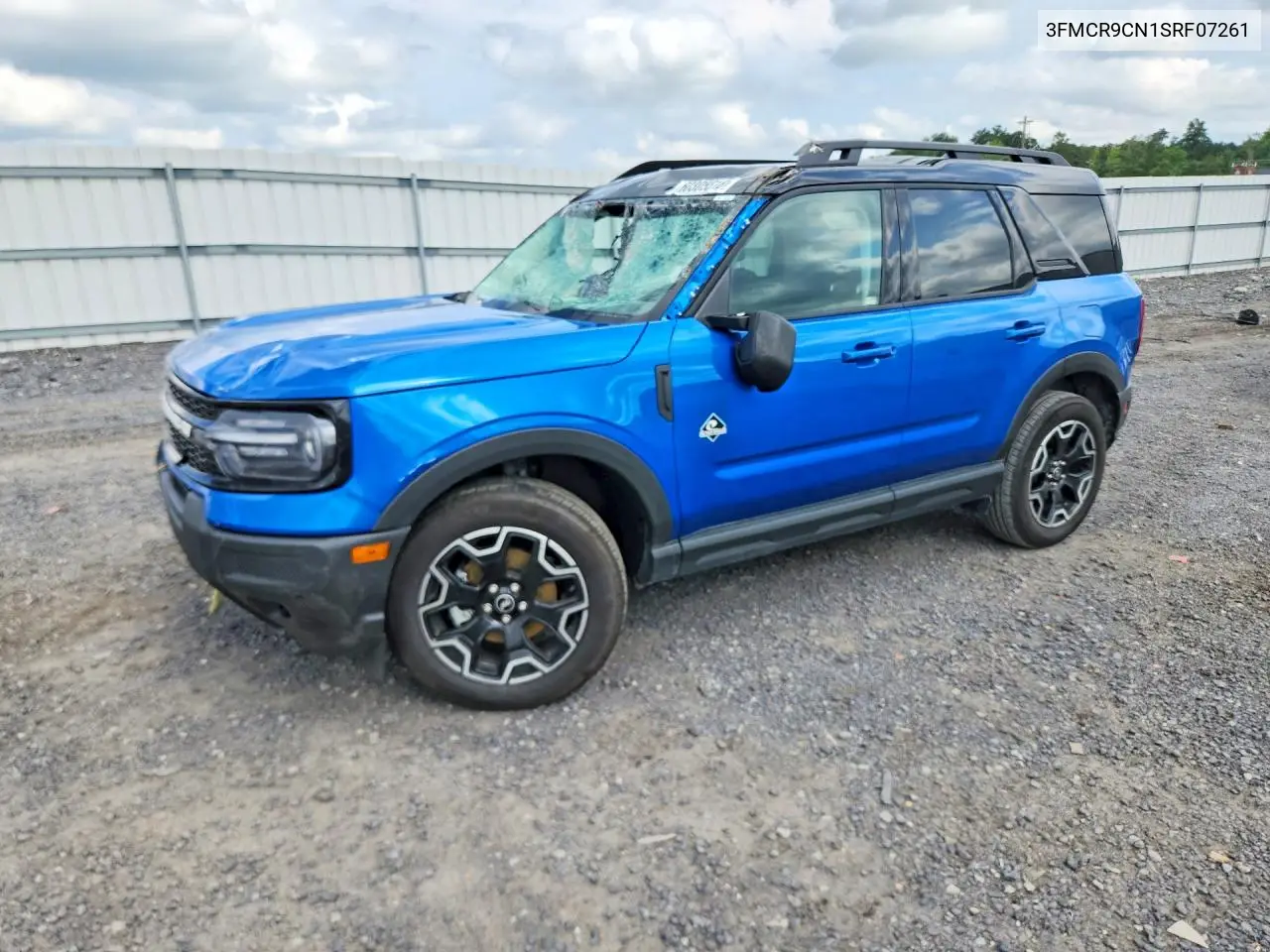 2025 Ford Bronco Sport Outer Banks VIN: 3FMCR9CN1SRF07261 Lot: 60305316