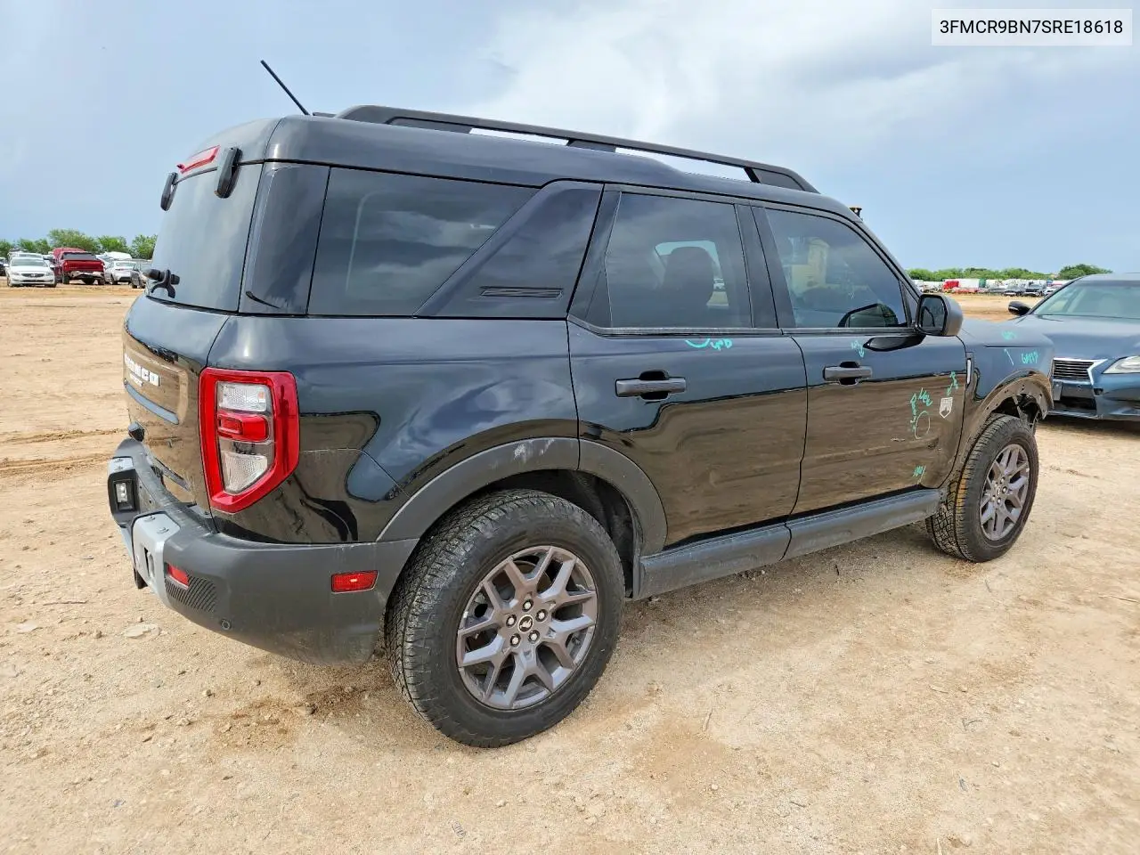 2025 Ford Bronco Sport Big Bend VIN: 3FMCR9BN7SRE18618 Lot: 60635246