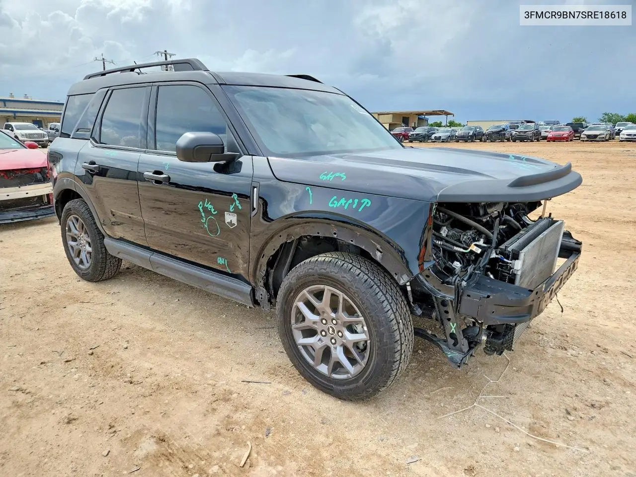 2025 Ford Bronco Sport Big Bend VIN: 3FMCR9BN7SRE18618 Lot: 60635246