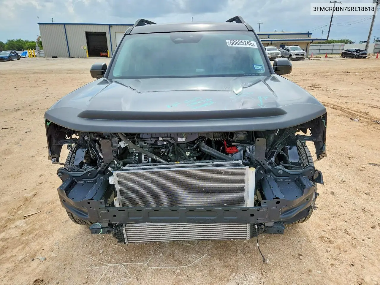 2025 Ford Bronco Sport Big Bend VIN: 3FMCR9BN7SRE18618 Lot: 60635246