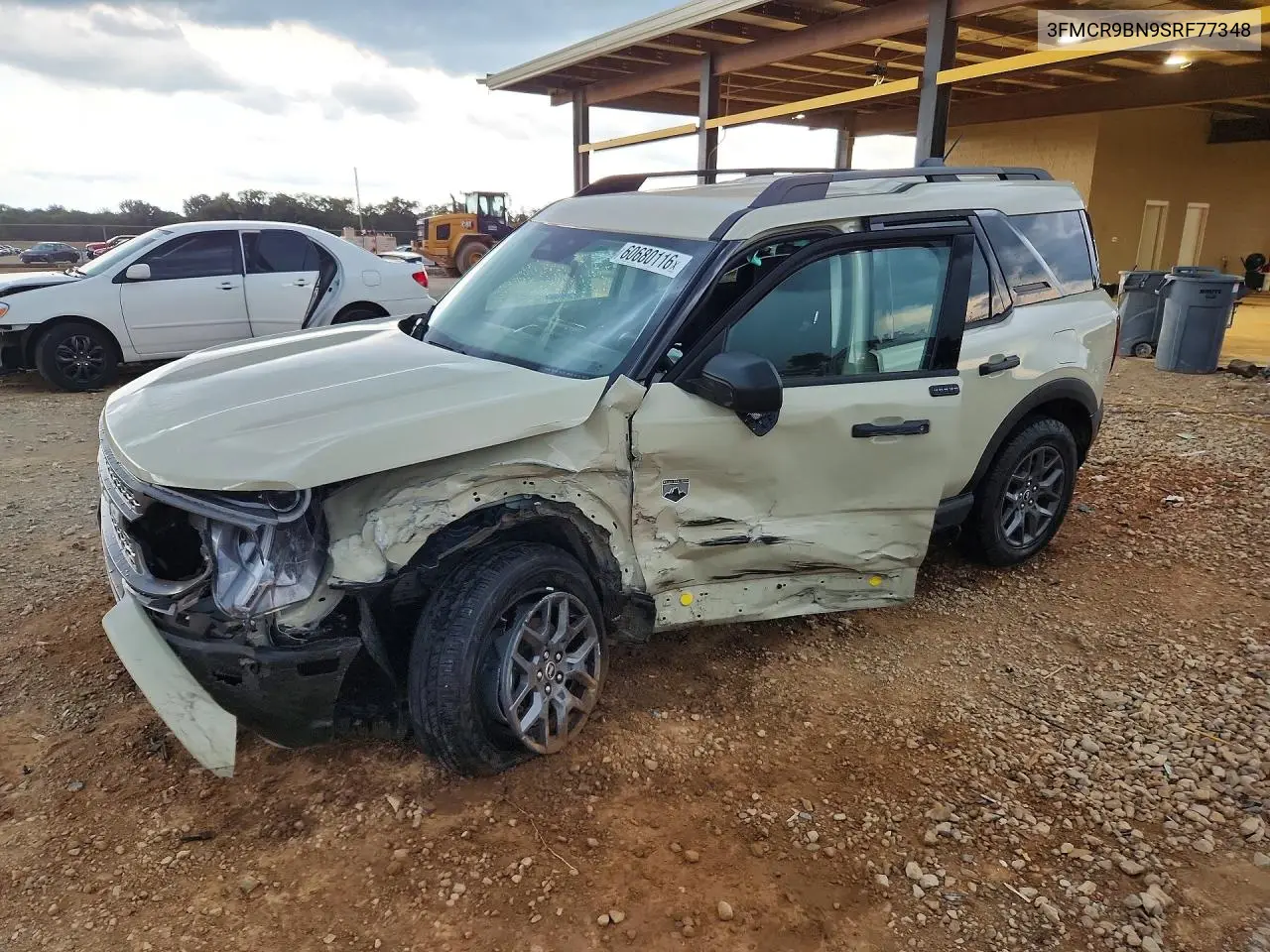 2025 Ford Bronco Sport Big Bend VIN: 3FMCR9BN9SRF77348 Lot: 60680116