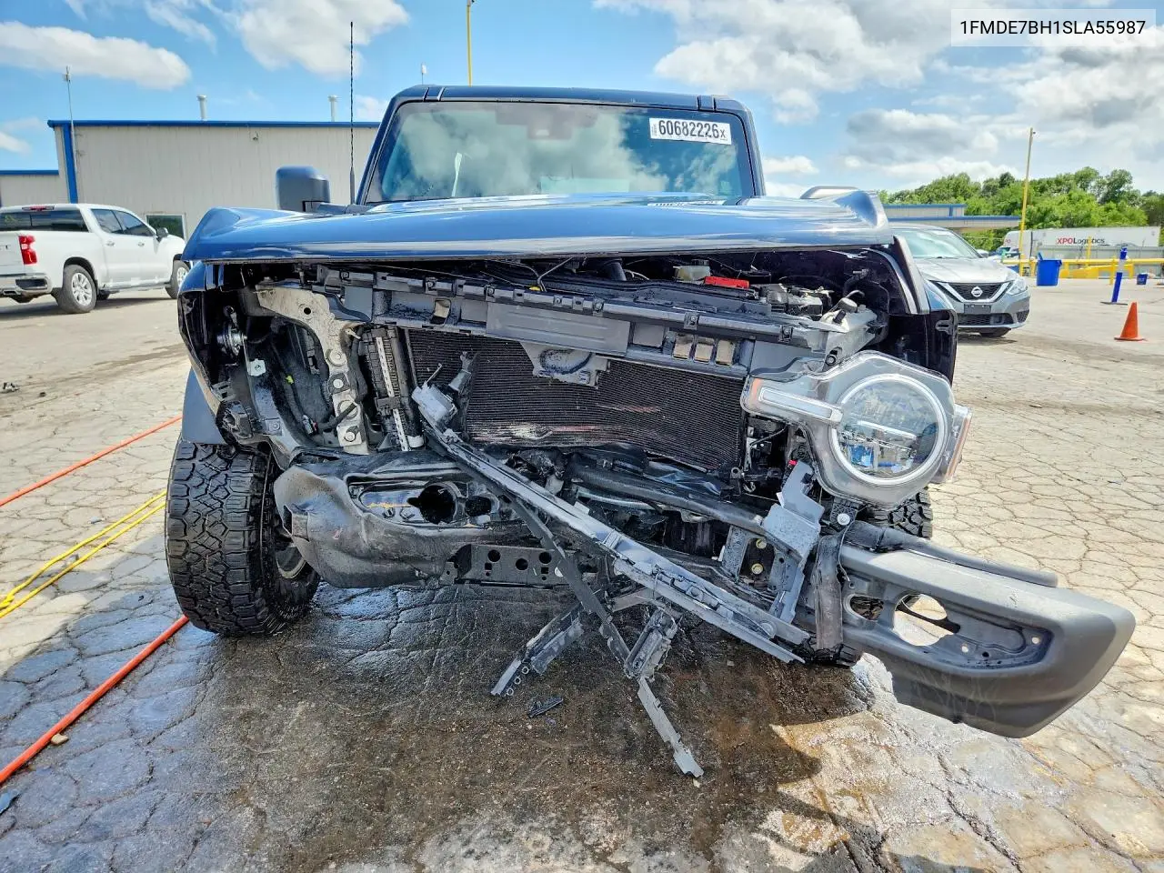 2025 Ford Bronco Big Bend VIN: 1FMDE7BH1SLA55987 Lot: 60682226
