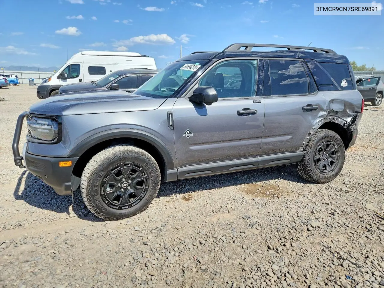 2025 Ford Bronco Sport Outer Banks VIN: 3FMCR9CN7SRE69891 Lot: 60694246