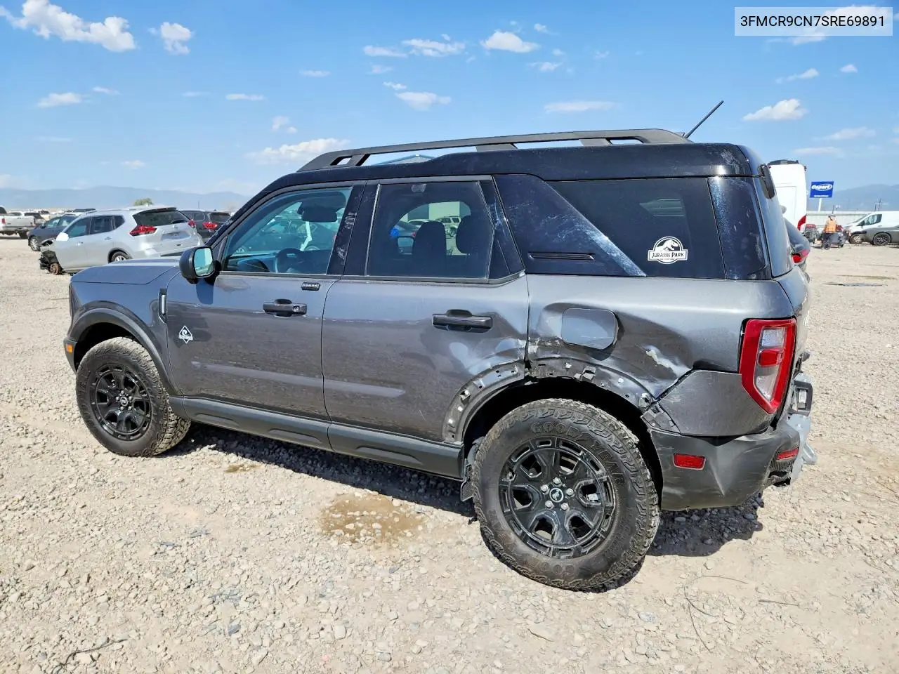 2025 Ford Bronco Sport Outer Banks VIN: 3FMCR9CN7SRE69891 Lot: 60694246