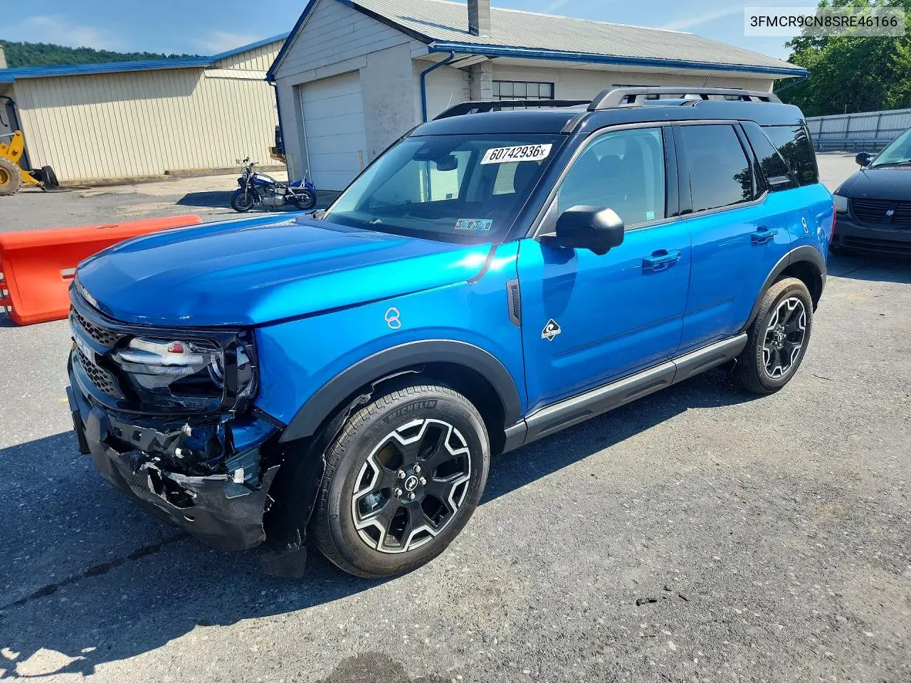 2025 Ford Bronco Sport Outer Banks VIN: 3FMCR9CN8SRE46166 Lot: 60742936
