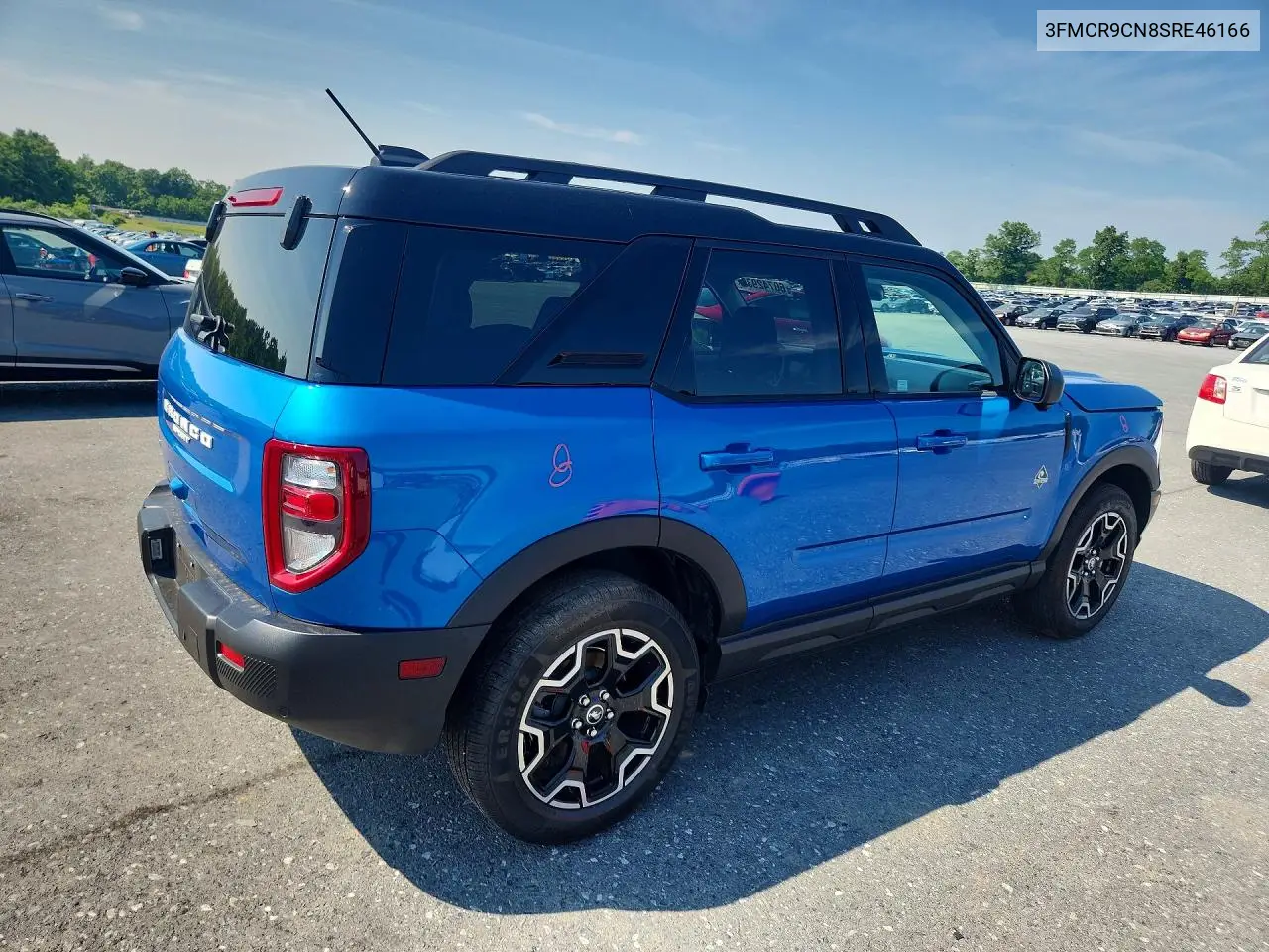 2025 Ford Bronco Sport Outer Banks VIN: 3FMCR9CN8SRE46166 Lot: 60742936