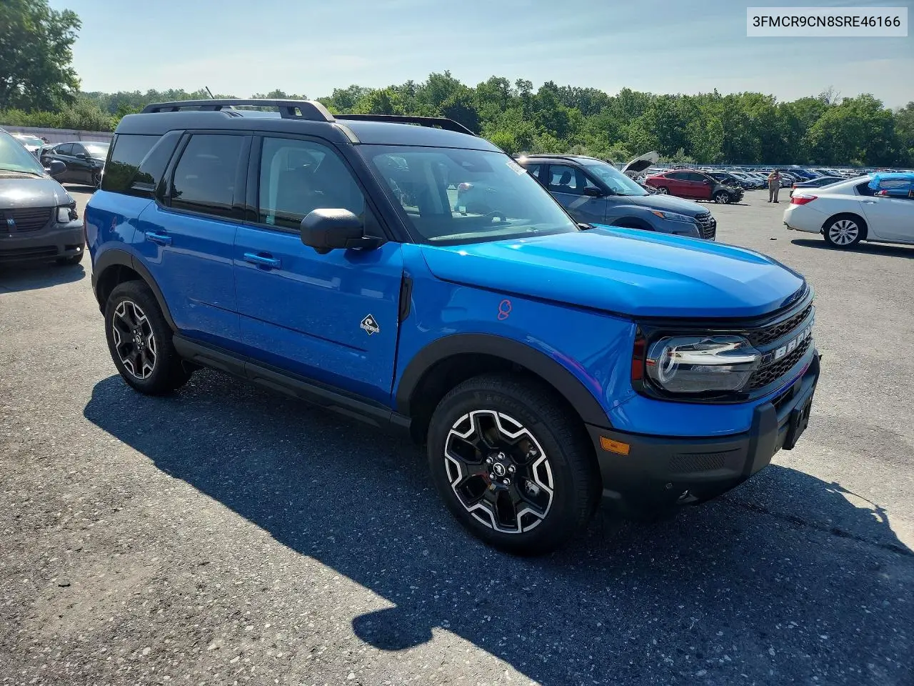 2025 Ford Bronco Sport Outer Banks VIN: 3FMCR9CN8SRE46166 Lot: 60742936