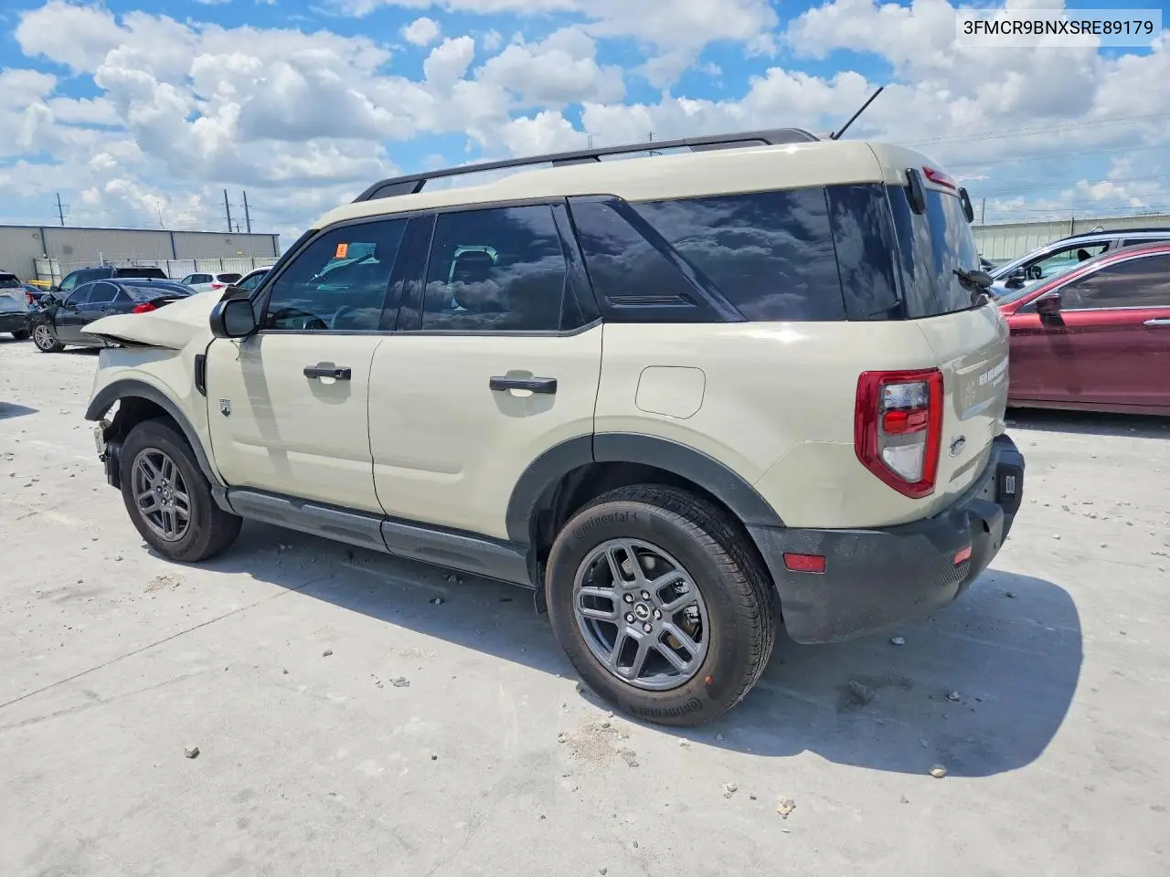 2025 Ford Bronco Sport Big Bend VIN: 3FMCR9BNXSRE89179 Lot: 60856436