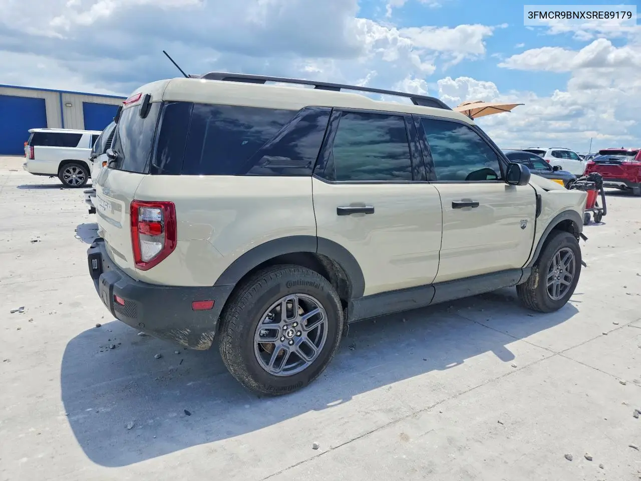 2025 Ford Bronco Sport Big Bend VIN: 3FMCR9BNXSRE89179 Lot: 60856436