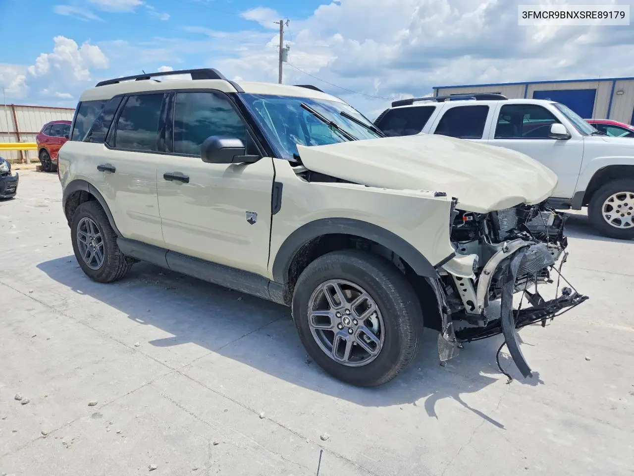 2025 Ford Bronco Sport Big Bend VIN: 3FMCR9BNXSRE89179 Lot: 60856436