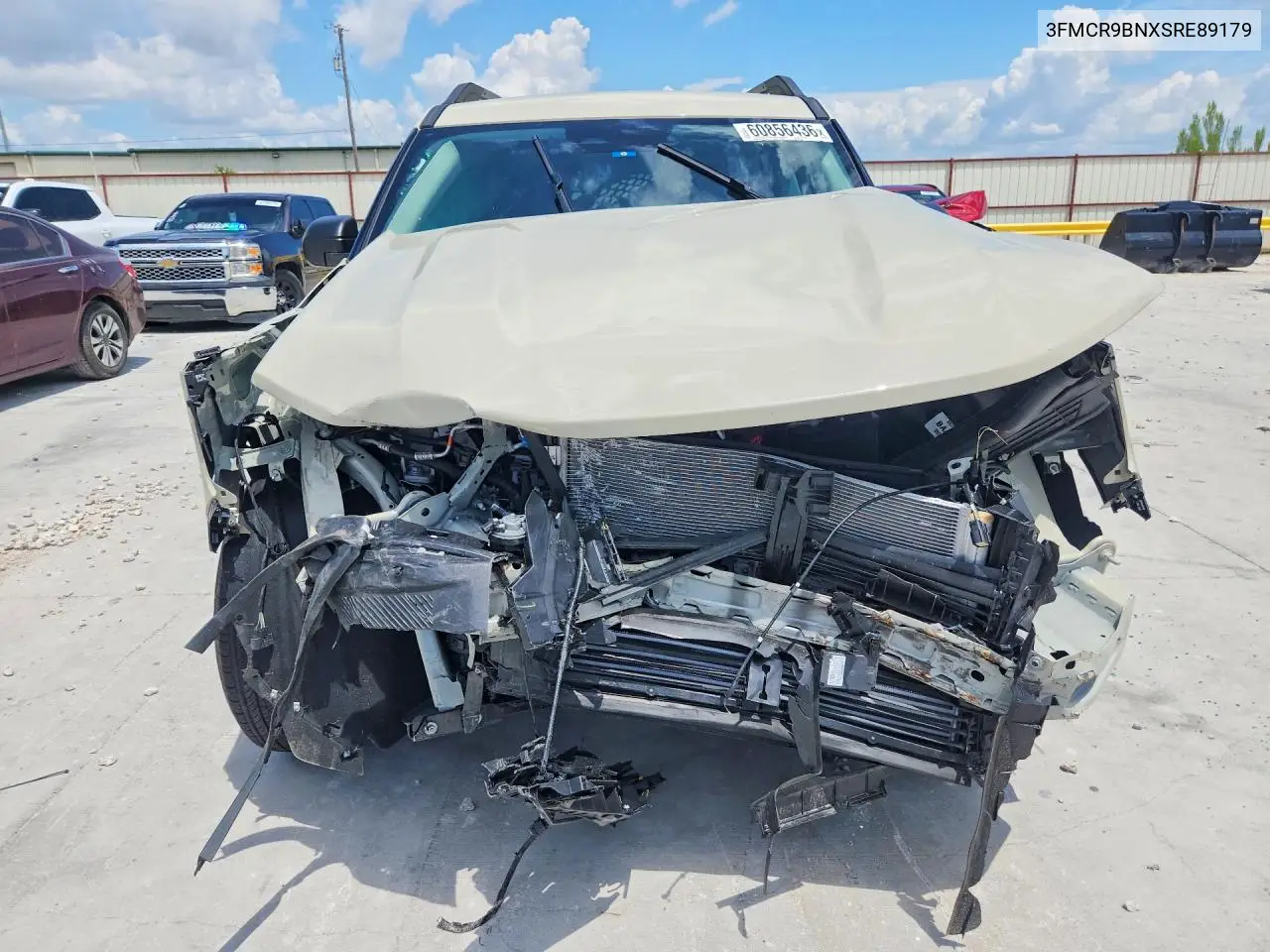 2025 Ford Bronco Sport Big Bend VIN: 3FMCR9BNXSRE89179 Lot: 60856436