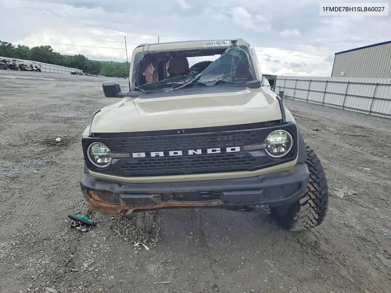 2025 Ford Bronco Big Bend VIN: 1FMDE7BH1SLB60027 Lot: 60914676