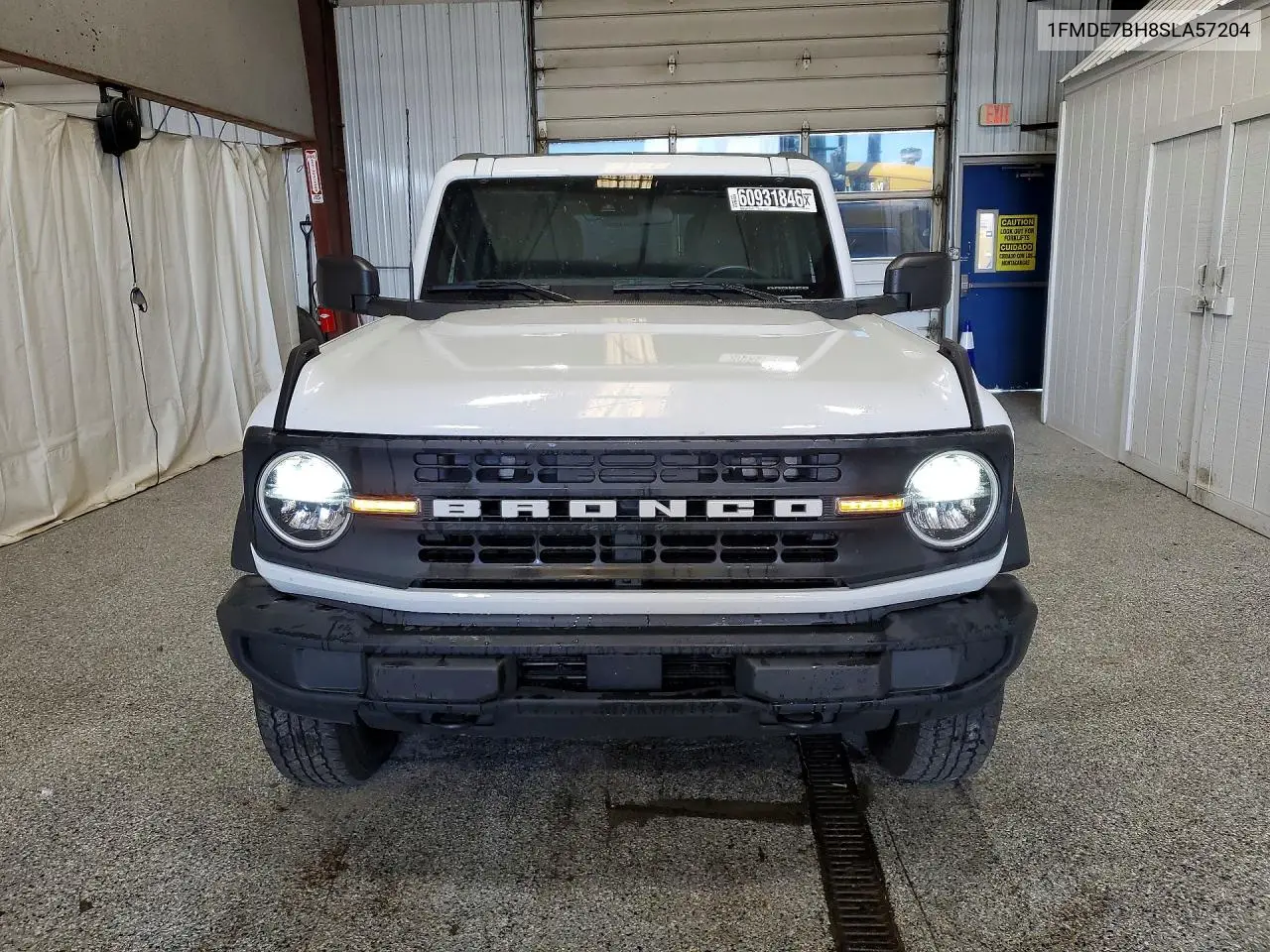 2025 Ford Bronco Big Bend VIN: 1FMDE7BH8SLA57204 Lot: 60931846