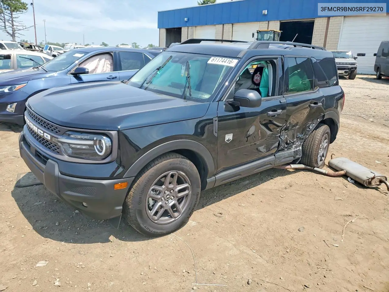 2025 Ford Bronco Sport Big Bend VIN: 3FMCR9BN0SRF29270 Lot: 61174416