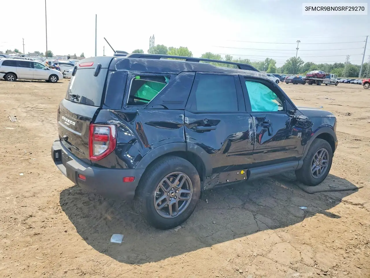 2025 Ford Bronco Sport Big Bend VIN: 3FMCR9BN0SRF29270 Lot: 61174416