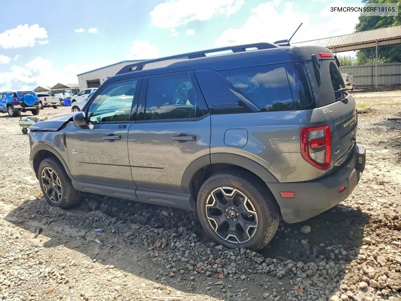 2025 Ford Bronco Sport Outer Banks VIN: 3FMCR9CN5SRF18165 Lot: 61387736