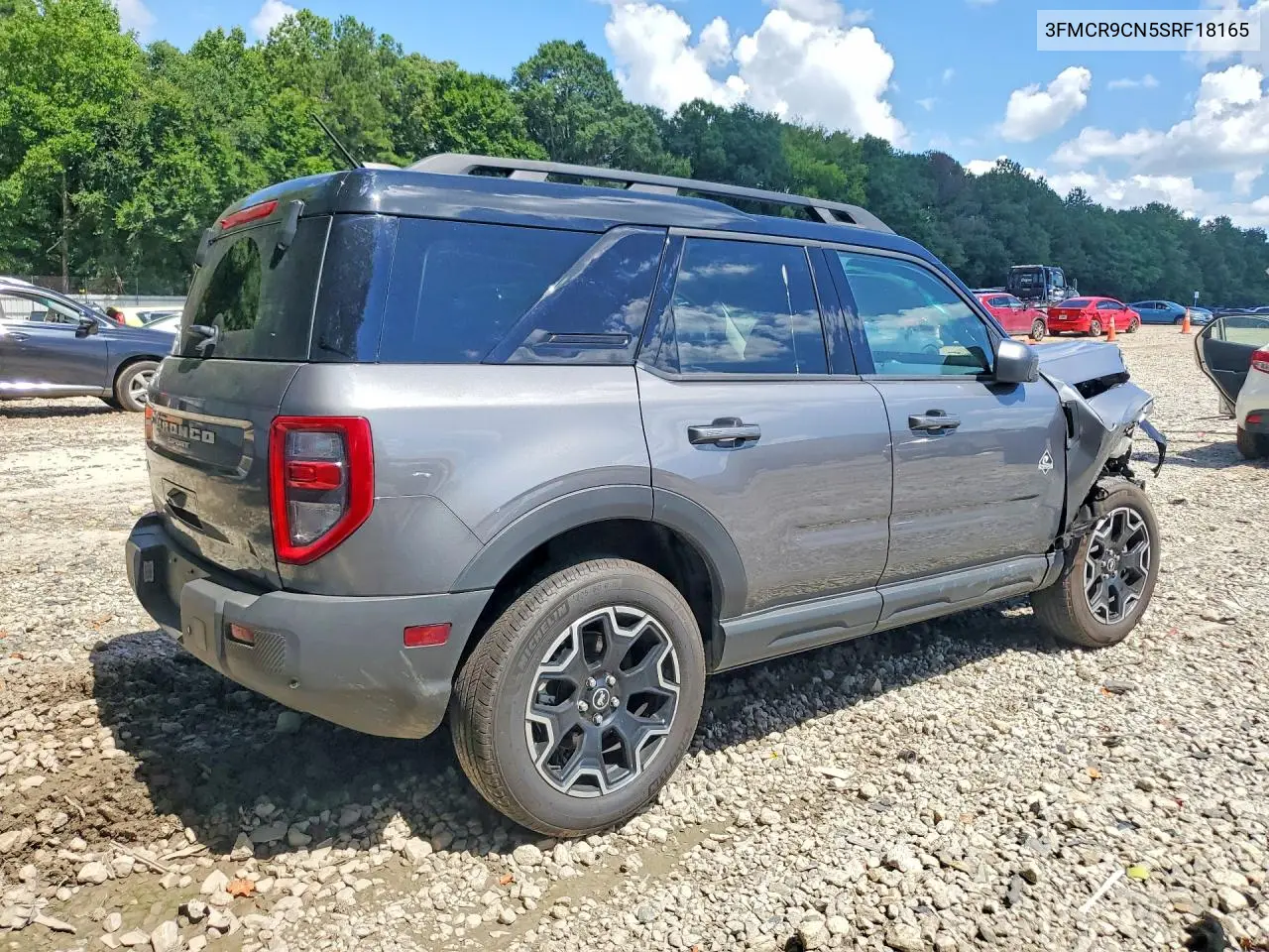 2025 Ford Bronco Sport Outer Banks VIN: 3FMCR9CN5SRF18165 Lot: 61387736