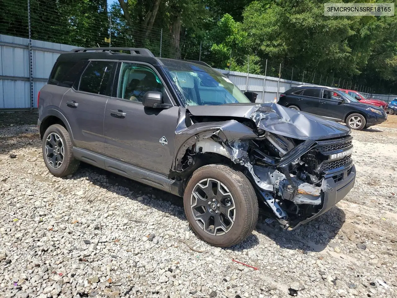 2025 Ford Bronco Sport Outer Banks VIN: 3FMCR9CN5SRF18165 Lot: 61387736