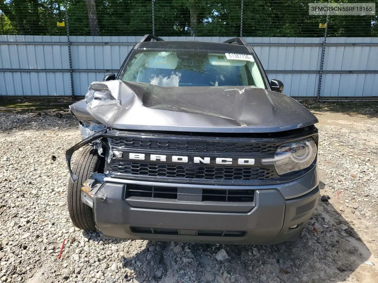 2025 Ford Bronco Sport Outer Banks VIN: 3FMCR9CN5SRF18165 Lot: 61387736
