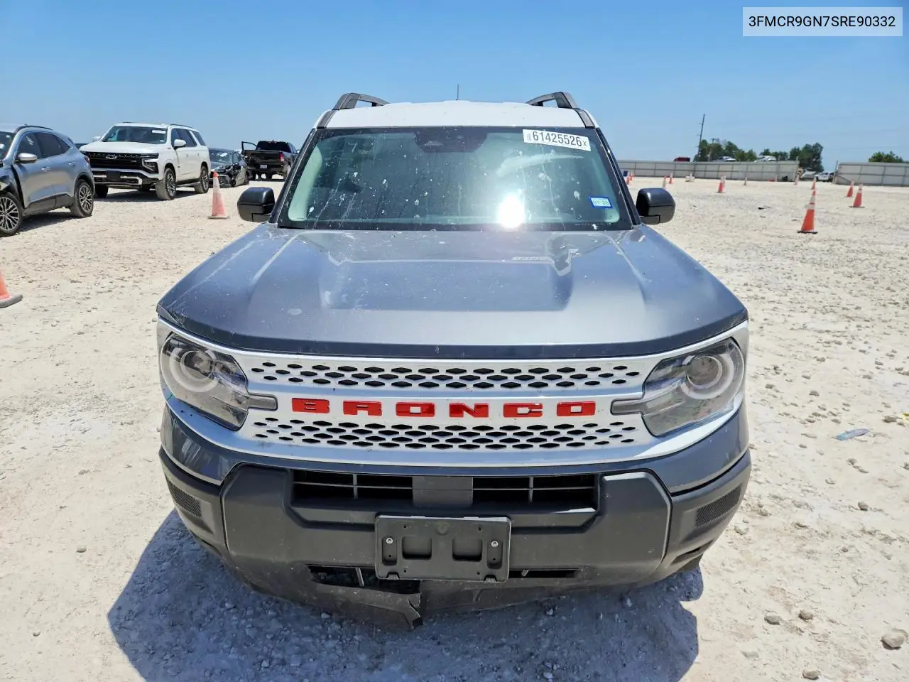 2025 Ford Bronco Sport Heritage VIN: 3FMCR9GN7SRE90332 Lot: 61425526